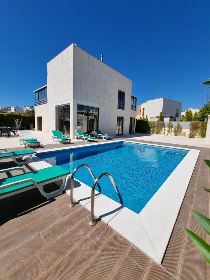 Luxury City Villa Olivia 10 - 15 Min To The Beach Oura, Private Swimming Pool Albufeira Luaran gambar