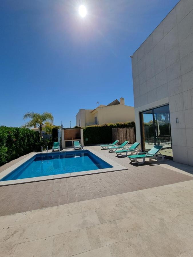 Luxury City Villa Olivia 10 - 15 Min To The Beach Oura, Private Swimming Pool Albufeira Luaran gambar